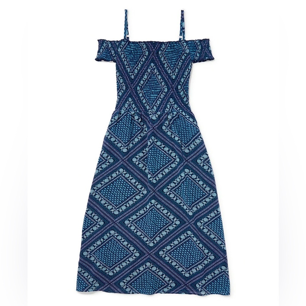 Womens Mommy Bandana Matching Off Shoulder Dress S